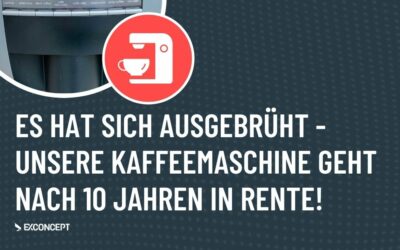 Nach 10 Jahren – unsere Kaffeemaschine Beanie geht in Rente